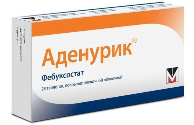 Подагра в коленном суставе лечение