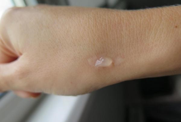 Нанесение геля Нанесение геля