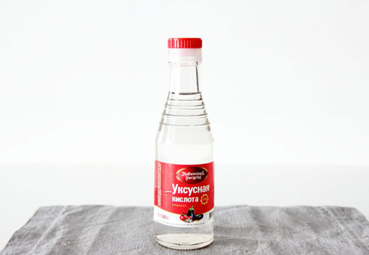Уксус в бутылке