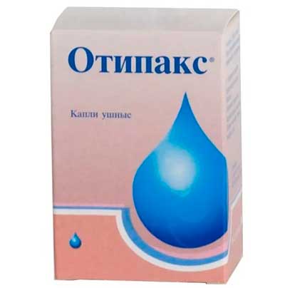 Капли в уши против отита