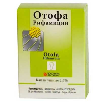 Капли в уши против отита